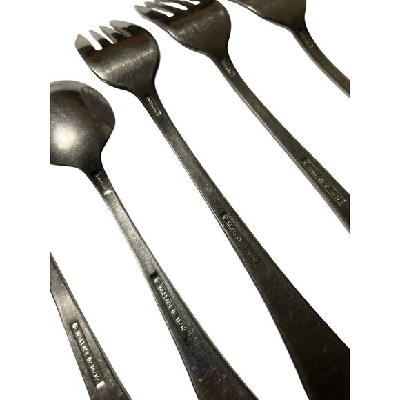 Set of 5 CASINO Wallace 18/10 Glossy Stainless Flatware Silverware Indonesia - Picture 5 of 5